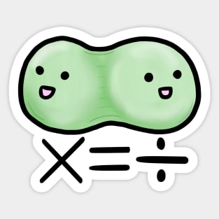 mitosis Sticker